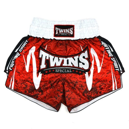 Twins Special Muay Thai Shorts - Rusty Red - Stone Fight Shop