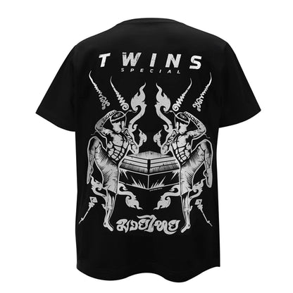 Twins Special Oversized T-Shirt - 05 - Black - Stone Fight Shop