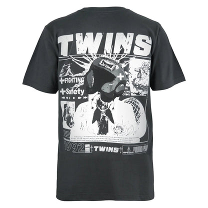 Twins Special Oversized T-Shirt - 07 - Dark Grey - Stone Fight Shop