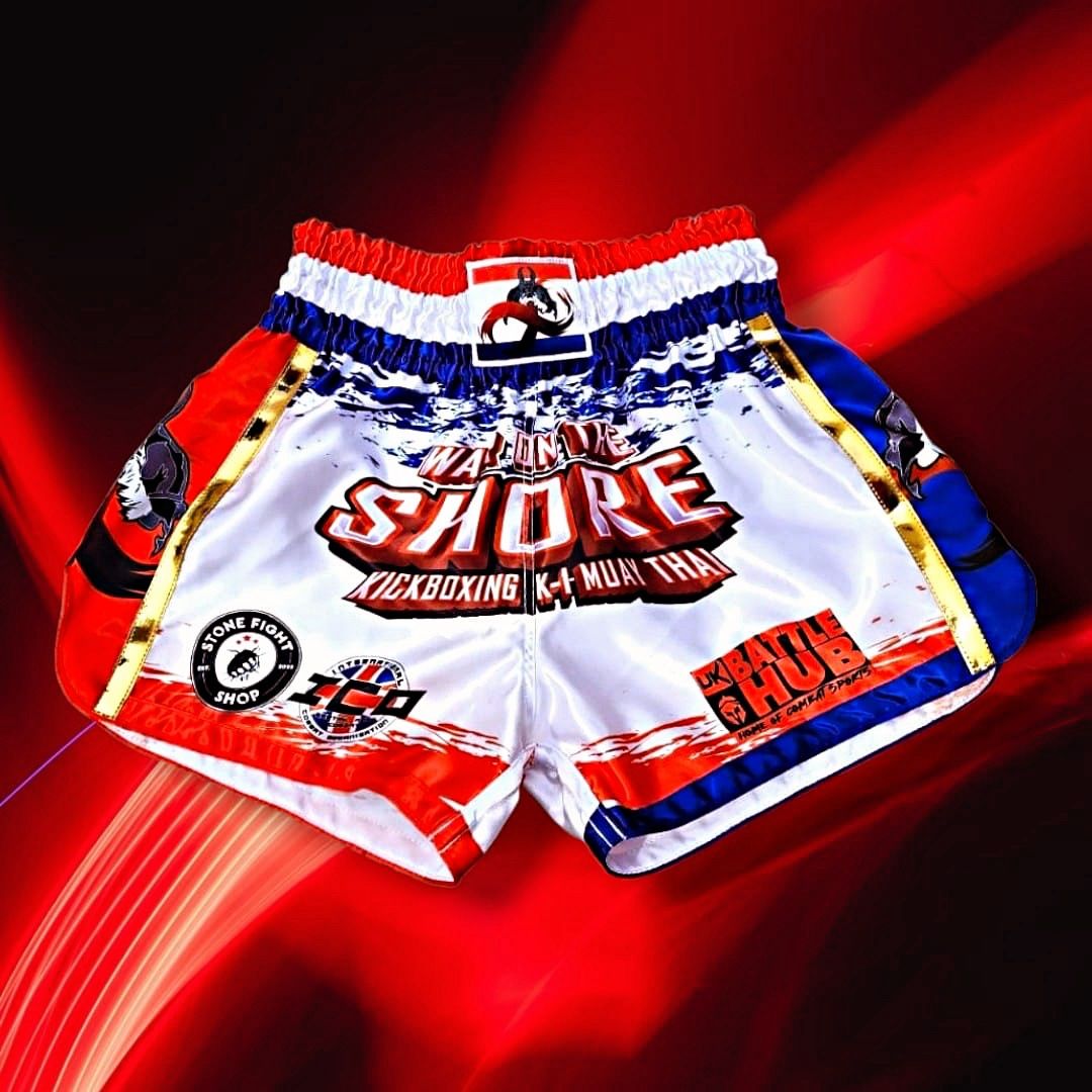 War on the Shore Muay Thai Shorts - Stone Fight Shop