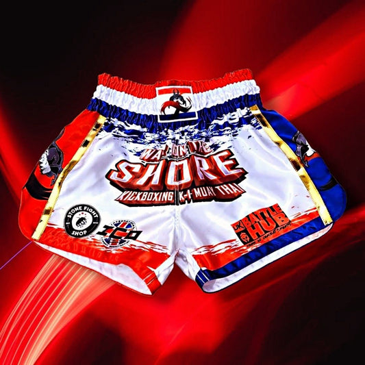 War on the Shore Muay Thai Shorts - Stone Fight Shop