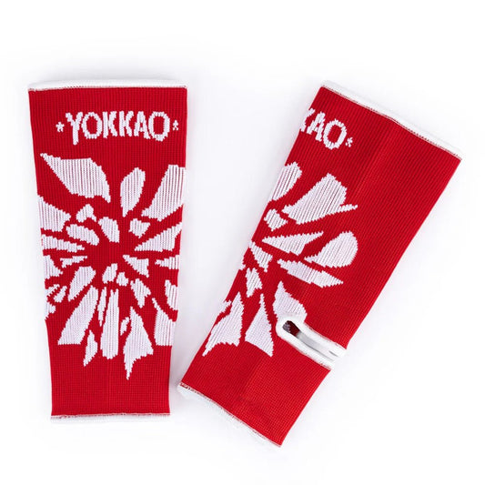 Yokkao Broken Ankle Guards - Red - Stone Fight Shop
