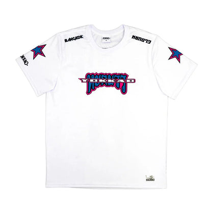 Yokkao East Club Workout T-Shirt - White - Stone Fight Shop