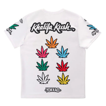 Yokkao Khalifa Kush Workout T-Shirt - White - Stone Fight Shop