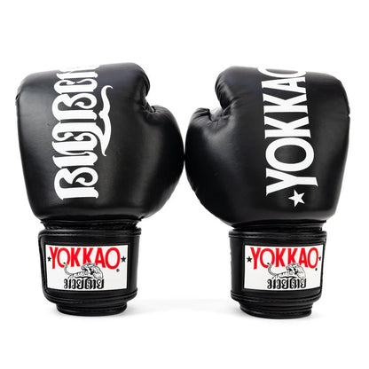 Yokkao Legacy Boxing Gloves - Black - Stone Fight Shop