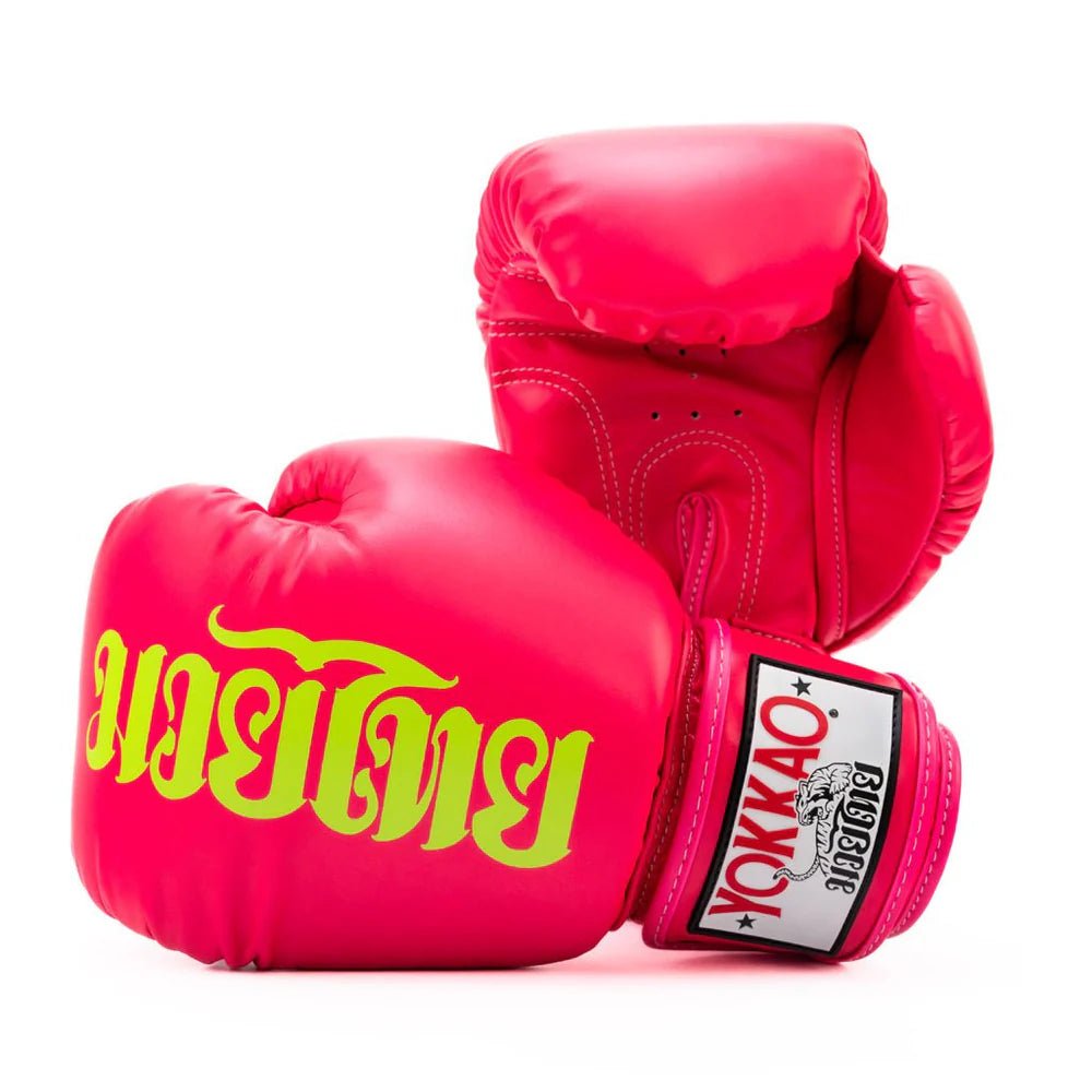 Yokkao Legacy Boxing Gloves - Pink - Stone Fight Shop