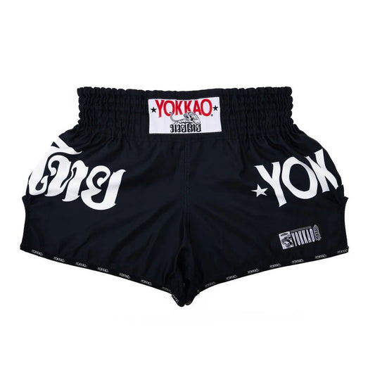 Yokkao Legacy Muay Thai Shorts - Black - Stone Fight Shop