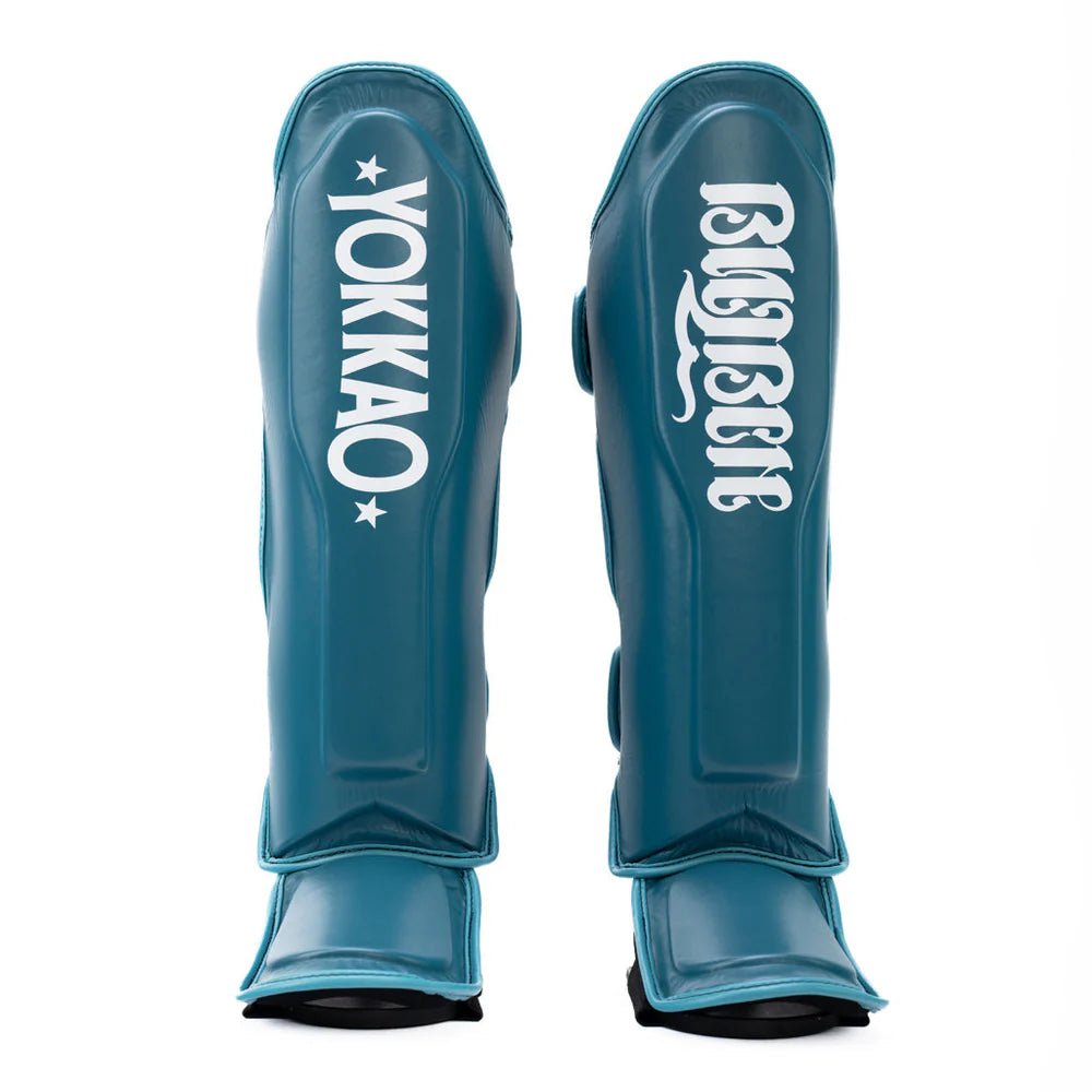 Yokkao Legacy Shin Guards - Aquamarine - Stone Fight Shop