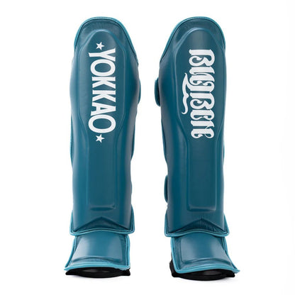 Yokkao Legacy Shin Guards - Aquamarine - Stone Fight Shop