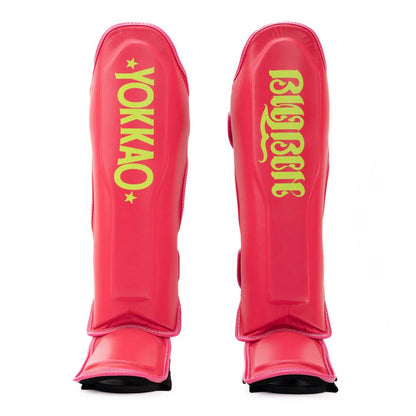 Yokkao Legacy Shin Guards - Pink - Stone Fight Shop