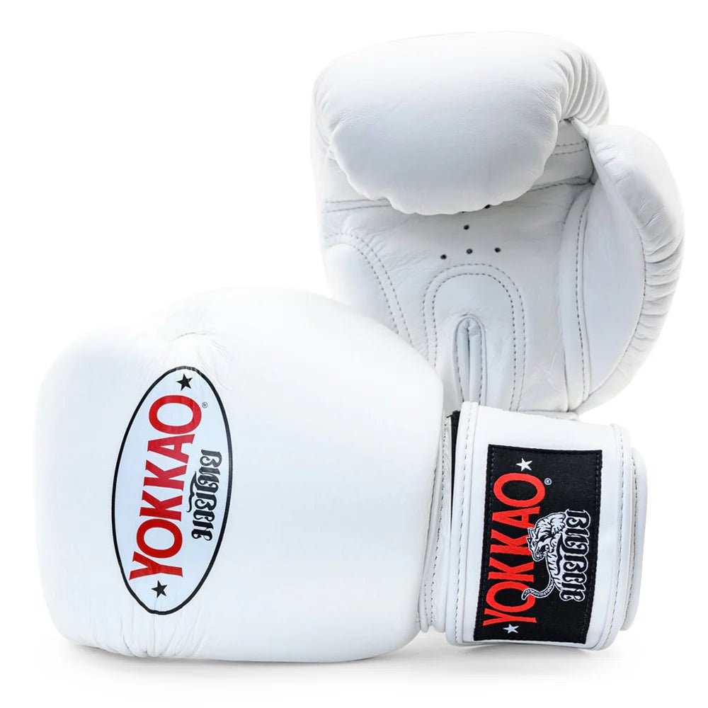 Yokkao Matrix White Boxing Gloves - Stone Fight Shop