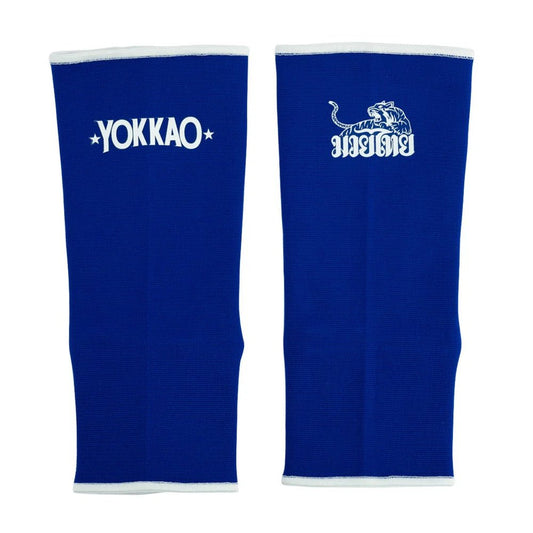Yokkao Muay Thai Ankle Guards - Blue - Stone Fight Shop