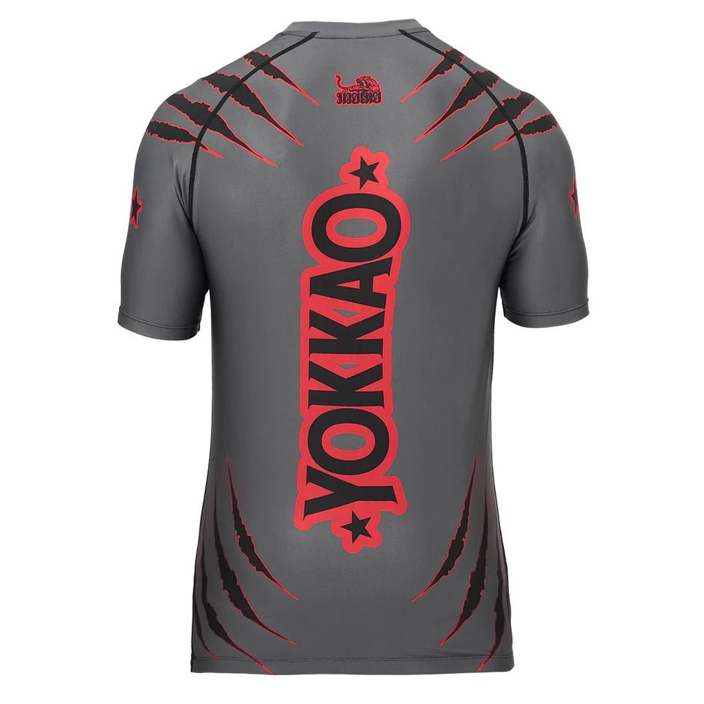 Yokkao Original Compression Rashguard Short Sleeve Shirts - Stone Fight Shop