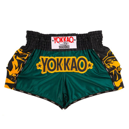 Yokkao Original Muay Thai Shorts - Gold - Stone Fight Shop