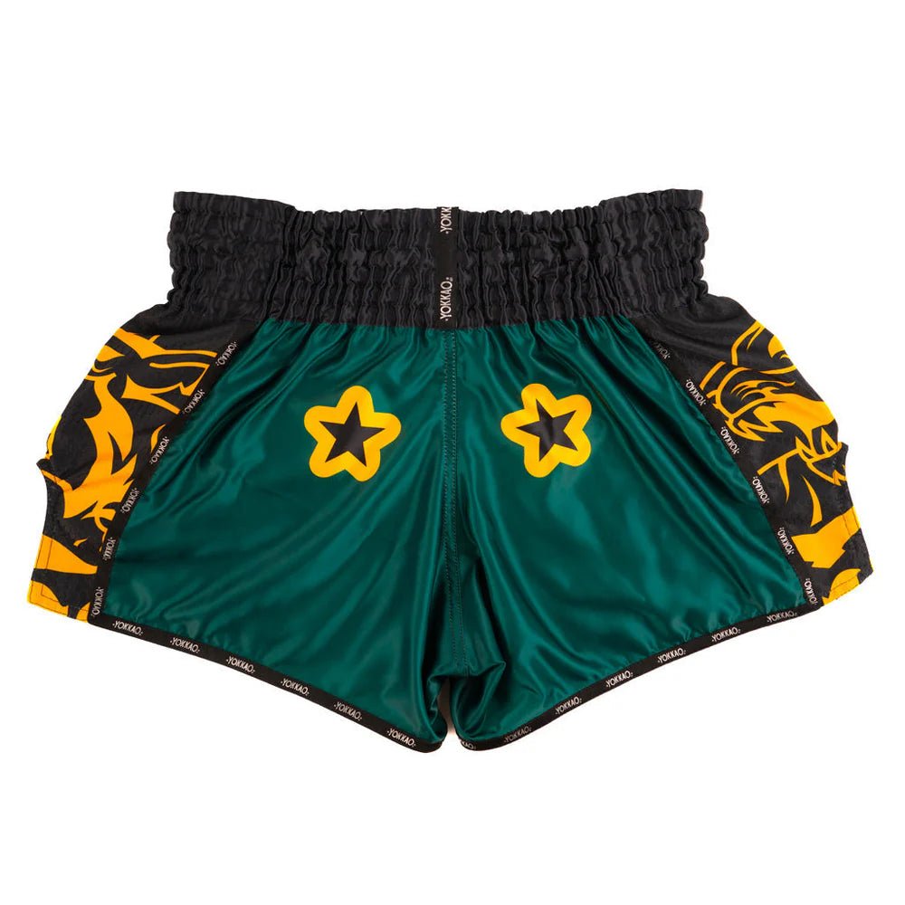 Yokkao Original Muay Thai Shorts - Gold - Stone Fight Shop