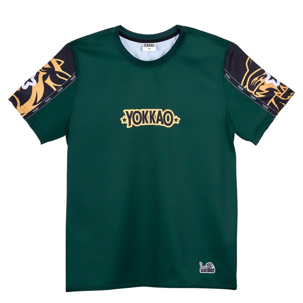 Yokkao Original Workout T-Shirt Gold - Forest Green - Stone Fight Shop