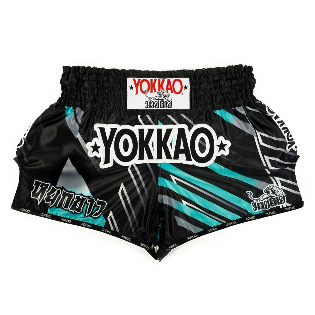 Yokkao Power Muay Thai Shorts - Black - Stone Fight Shop