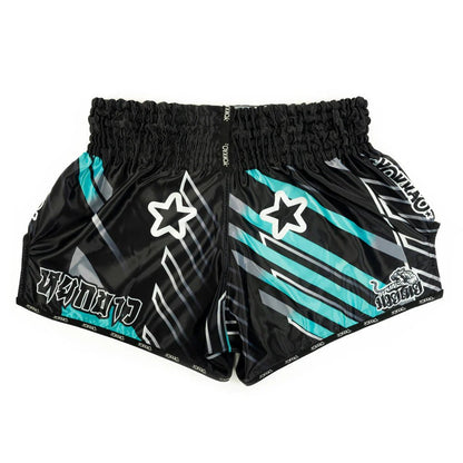 Yokkao Power Muay Thai Shorts - Black - Stone Fight Shop