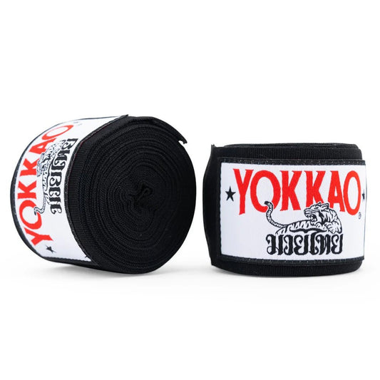 Yokkao Premium Hand Wraps - Black - Stone Fight Shop