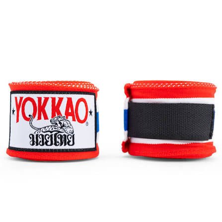 Yokkao Premium Hand Wraps - Thai Flag - Stone Fight Shop