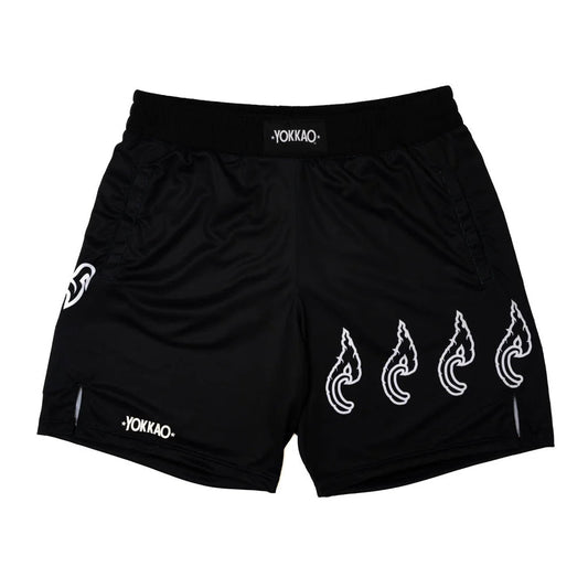 Yokkao Shades Black Workout Shorts - Stone Fight Shop