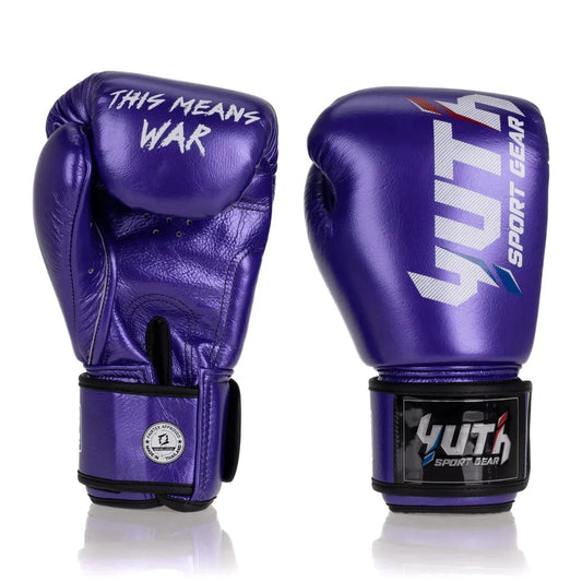 Yuth Boxing Gloves - Sport Line Purple - Stone Fight Shop