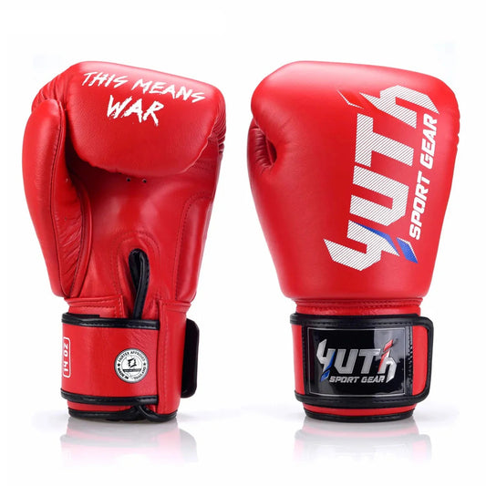 Yuth Boxing Gloves - Sport Line Red - Stone Fight Shop