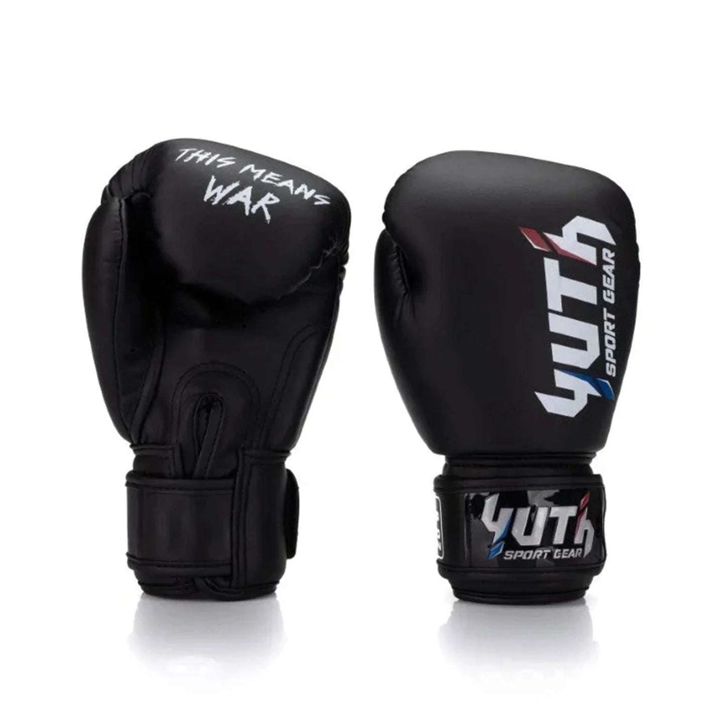 Yuth Kids Boxing Gloves - Black - Stone Fight Shop
