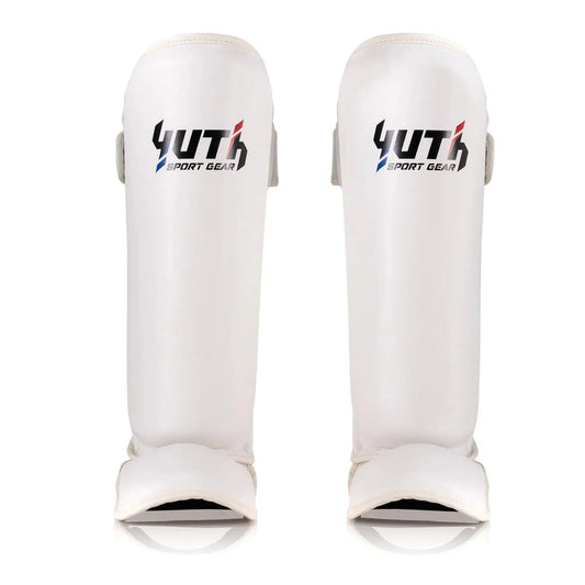 Yuth Shinguards - Signature White - Stone Fight Shop