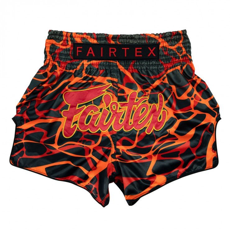 Fairtex Magma Muay Thai Shorts Red - Stone Fight Shop