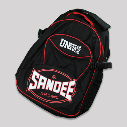 Sandee Black and Red Heavy Duty Backpack - Stone Fight Shop