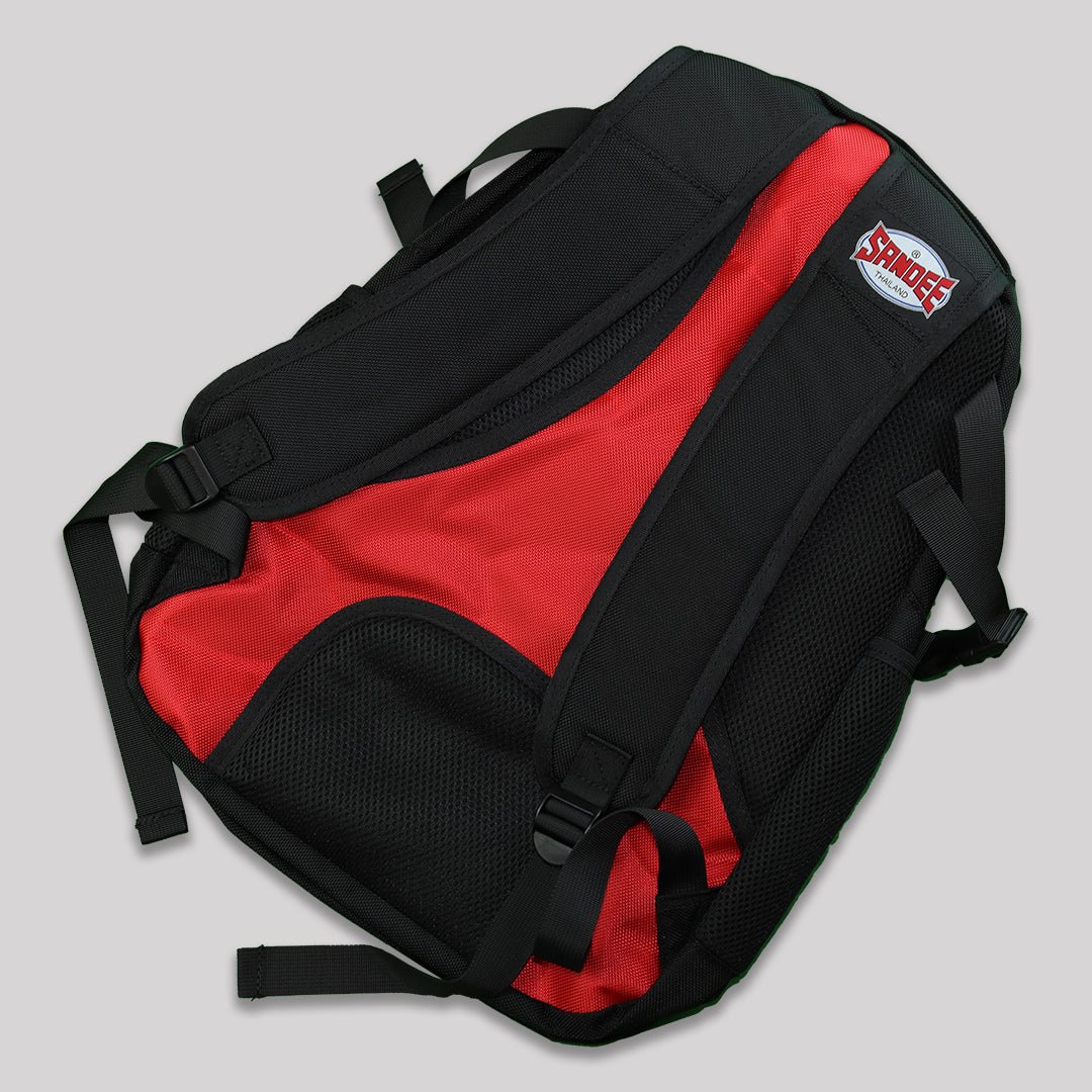 Sandee Black and Red Heavy Duty Backpack - Stone Fight Shop