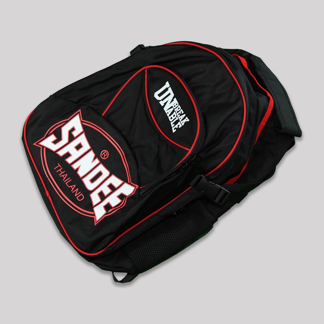 Sandee Black and Red Heavy Duty Backpack - Stone Fight Shop