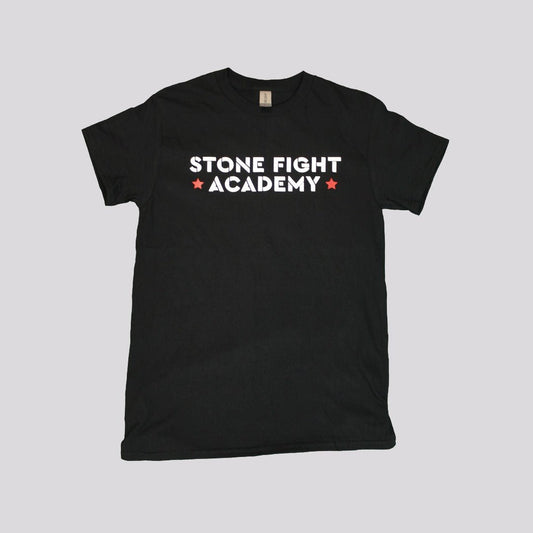 SFA Black T-Shirt - Stone Fight Shop