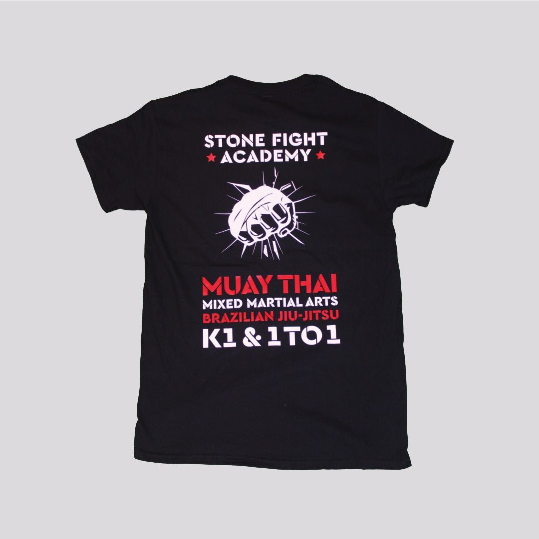 SFA Black T-Shirt - Stone Fight Shop