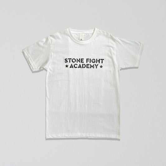 SFA White T-Shirt - Stone Fight Shop