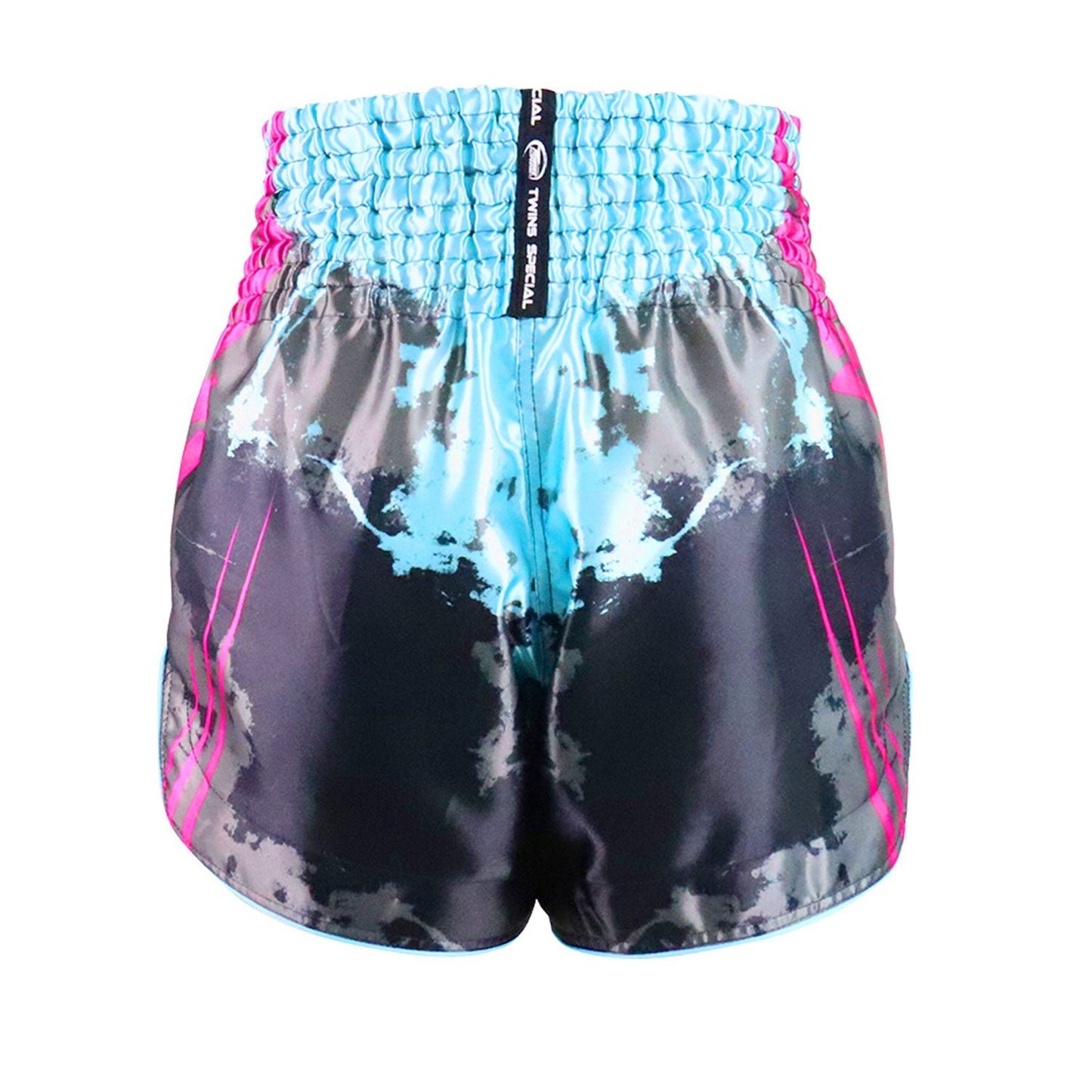 Twins Candy Muay Thai Shorts White-Pink - Stone Fight Shop